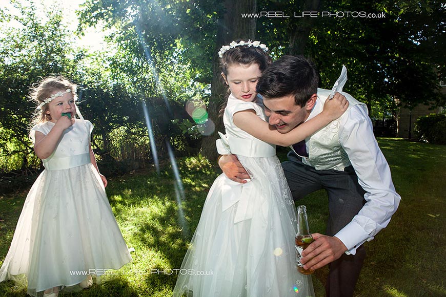 natural wedding photography near Bradford and Leeds