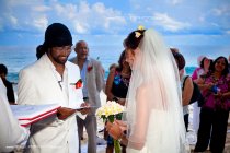 Romantic wedding in the Seychelles