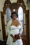 Cuban wedding in Havana bride by mirror