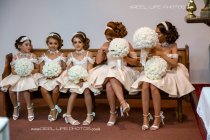 natural wedding gypsy bridesmaids