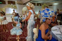 wedding fascinators at gypsy wedding