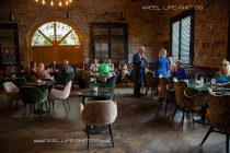 Bar area at Lindley Manor wedding venue