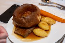 Traditional wedding roast dinner