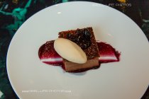 Chocolate mousse wedding dessert